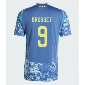 Ajax Brian Brobbey #9 Borte skjorte 2024-25 Kortermet